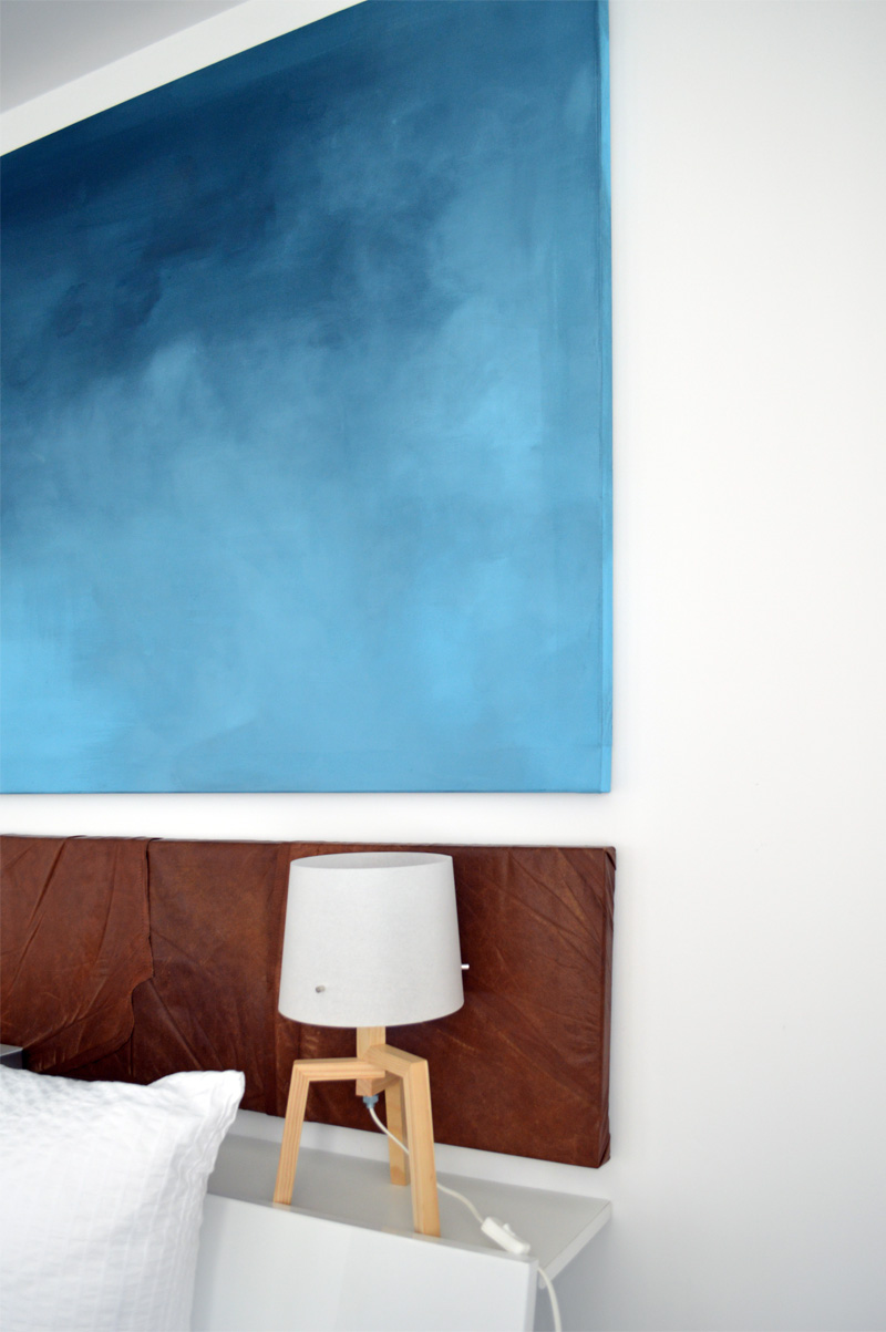 Umstyling im Schlafzimmer - DIY Wandbild und Recyclingdesign - ICH DESIGNER