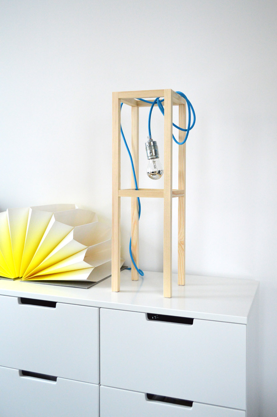 Diy lampe tischleuchte selber machen ich designer