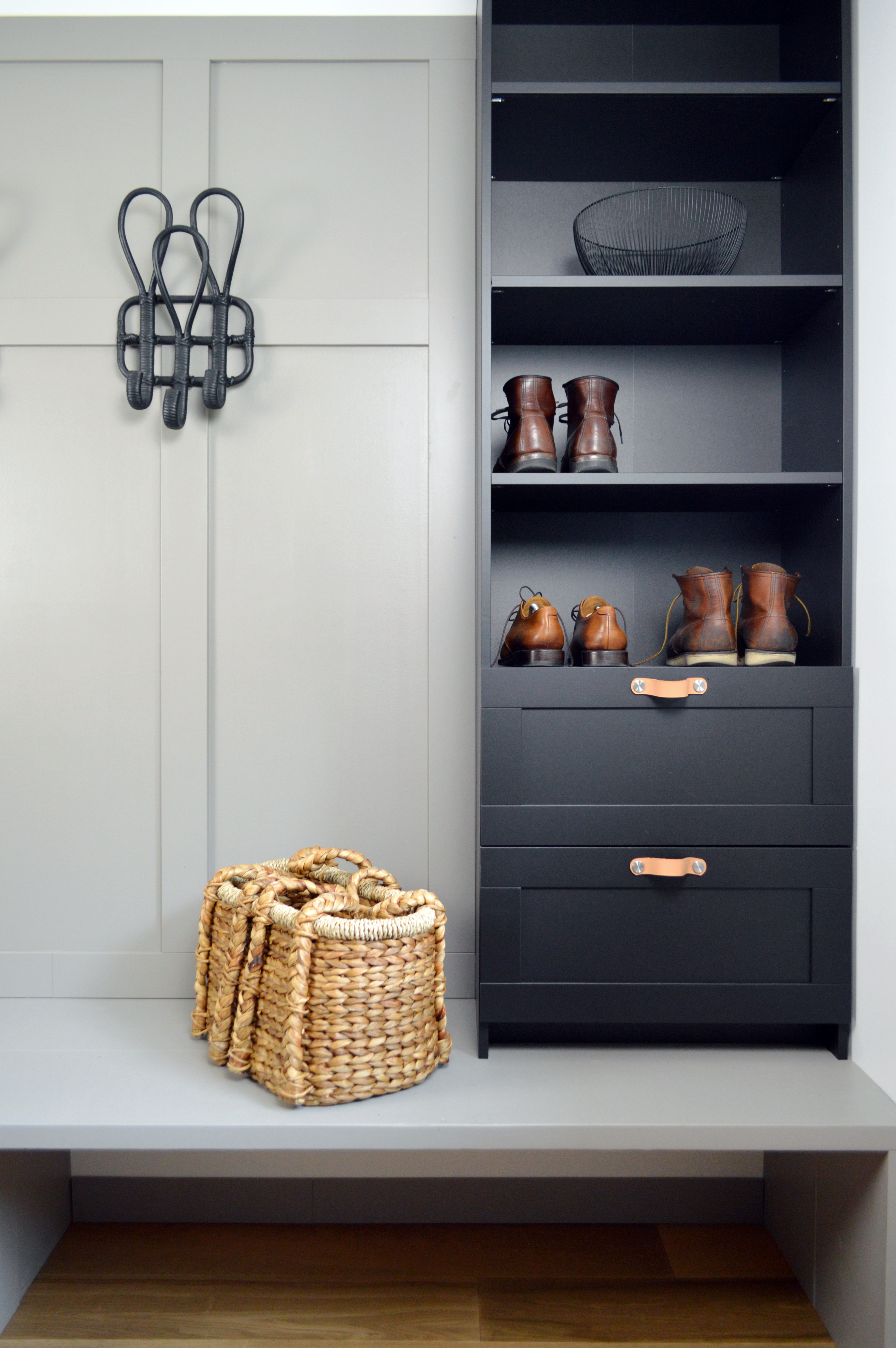 Diy Mudroom Renovation On A Budget Stunning Before After