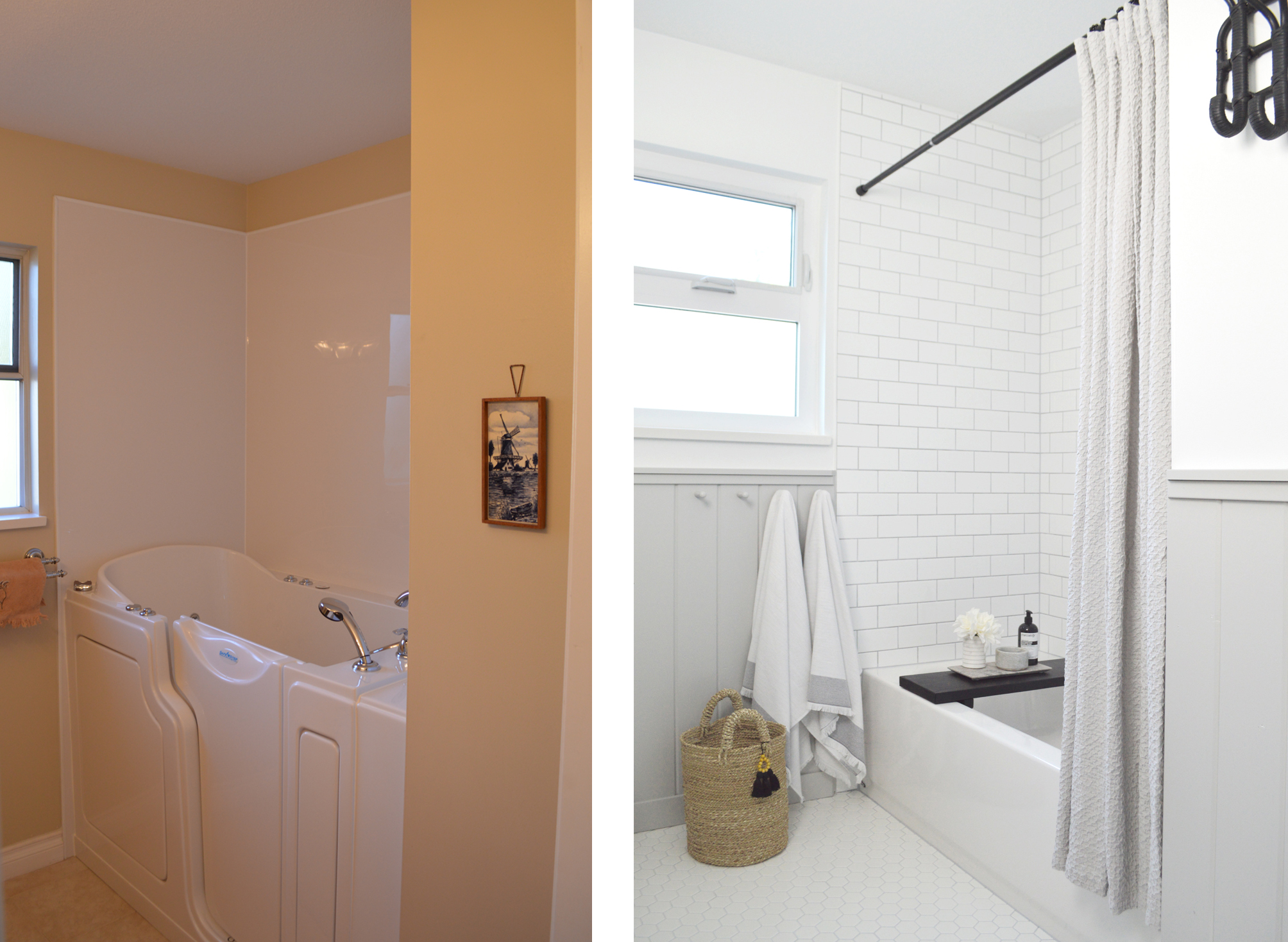 Diy Guest Bathroom Renovation For Under 2 000 Before After Photos And Cost Breakdown Ich Designer